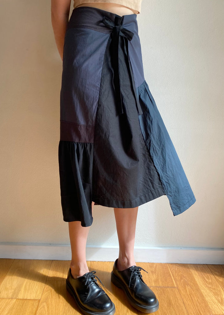 Tie Frill Skirt